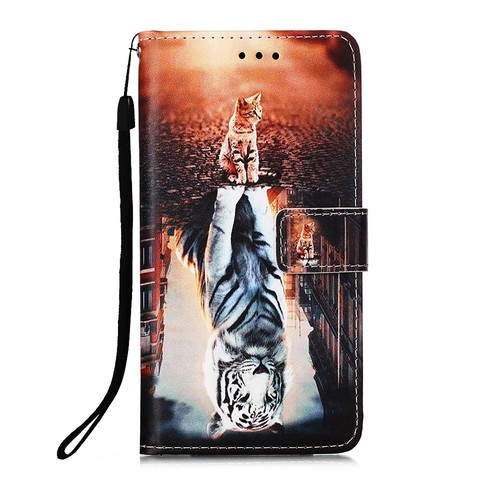 Pattern PU Leahter Flip Wallet Case Phone Cover for Xiaomi Redmi Noet 8 9 7 9C - Picture 13 of 24