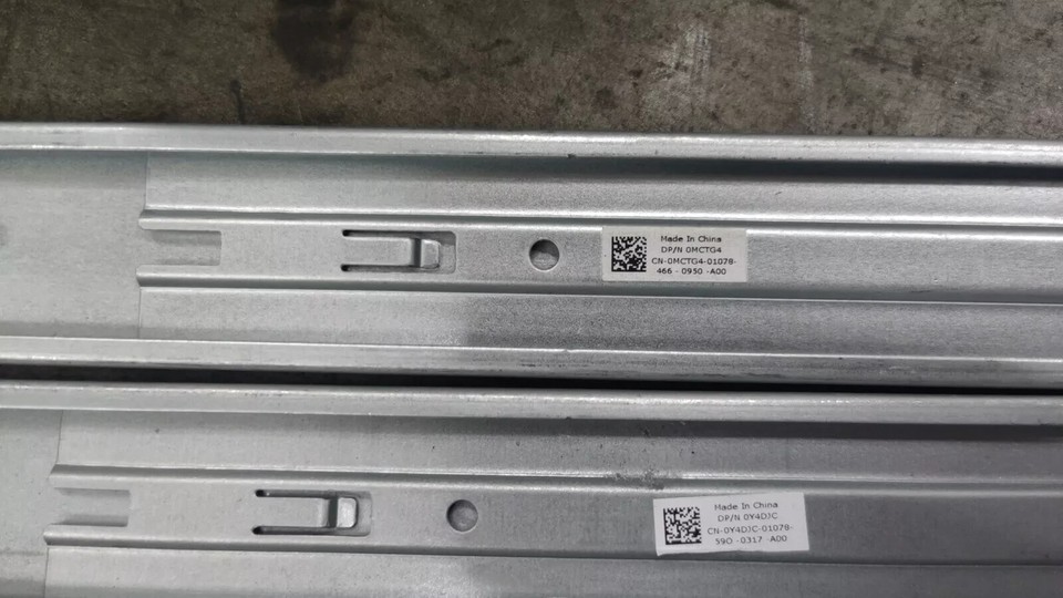 Dell PowerEdge R620 R630 R640 R420 R430 R320 R330 1U A7 Sliding Rails ...