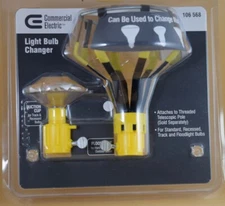 High Light Bulb Changing Sockets. to fit on Pole End