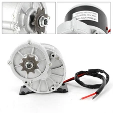 Gear Motor DC 24V Motor Electric for Tricycle E-Bike Scooter Brush 300 rpm 350W