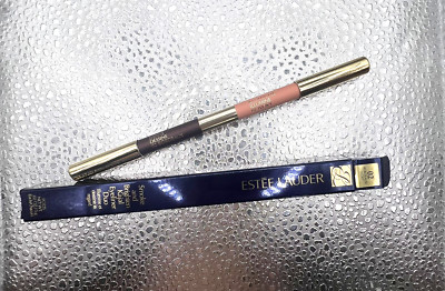 Estee Lauder Smoke Brighten Kajal Eyeliner Duo 02 BORDEAUX IVORY Liner Full Size