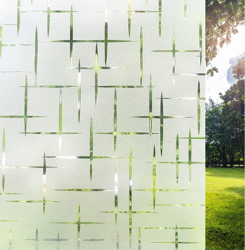 Privacy Frosted Window Film Static Cling Glass Sticker for Home DIY Decoration - Picture 6 of 24