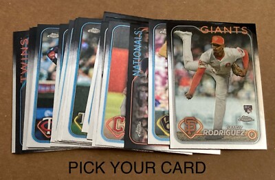 2024 Topps Chrome Update Series   PICK YOUR CARD   Single Base Rookie RC