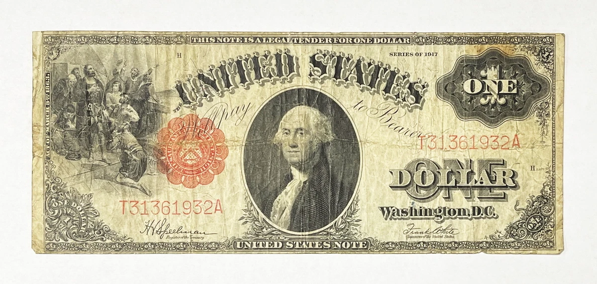 新国立銀行券1円・水兵1円 在外銀行紙幣 1917年一元 希少