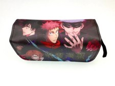 Jujutsu Kaisen Zipper Pencil Box Case Pen Stationery Bag Make Up Pouch