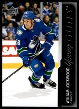 2021-22 UPPER DECK YOUNG GUNS YG ROOKIE William Lockwood Vancouver Canucks #490