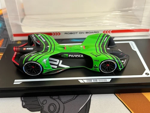 ROBORACE 1/43 Resin Robot On Board Electric Driverless Car Competition Model Car - Picture 8 of 57