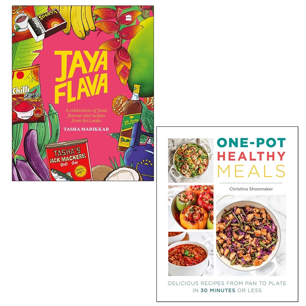 Jayaflava Tasha Marikkar (HB), One Pot Healthy Meals Christina Shoemaker 2 Books
