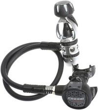 Cressi Intense Use Scuba Diving Regulator Piston 1st Stage, Compact 2nd Stage