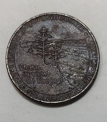2005 P Jefferson Nickel Missing Clad Layer | eBay