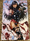 Mark Brooks art print poster psylocke 9.5x14.5 Marvel x-men
