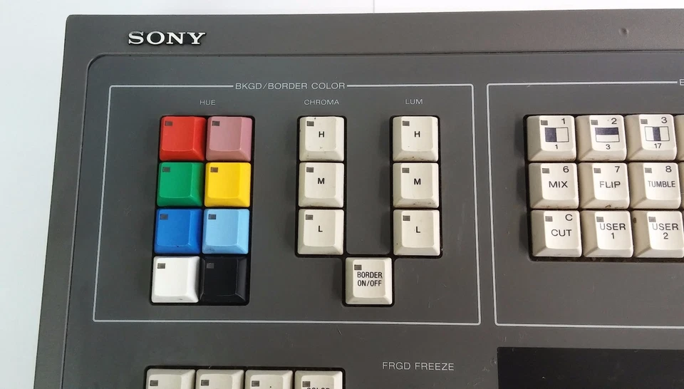 Old Sony DME-450P Professional Video Digital Multi Effects Control Panel Console - Image 2 of 4