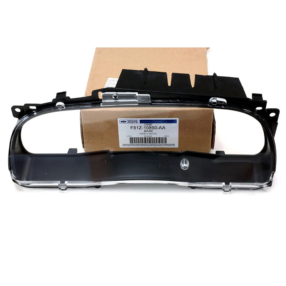 Bisel medidor de cuadro de instrumentos OEM NUEVO con cubierta transparente Super Duty F81Z10890AA Foto 2 de 4
