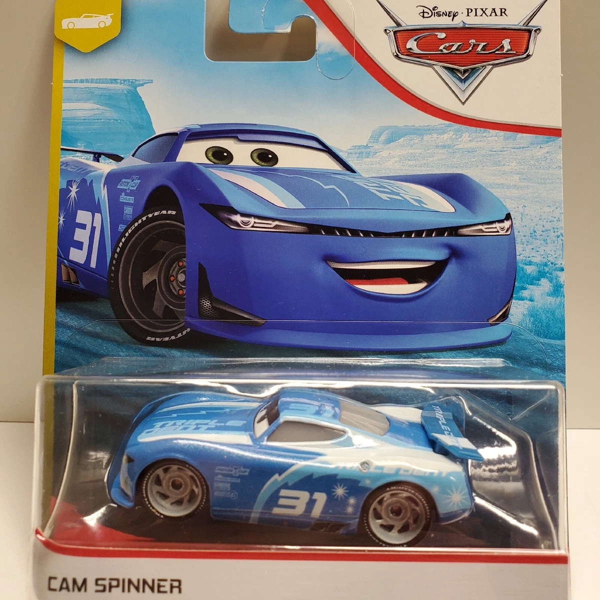 Disney Pixar Cars CAM SPINNER 31 Next Gen Piston Cup Racers 2018