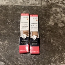 Lot Of 2 Covergirl Outlast Extreme Wear Concealer #855 Soft honey  - 0.30 oz