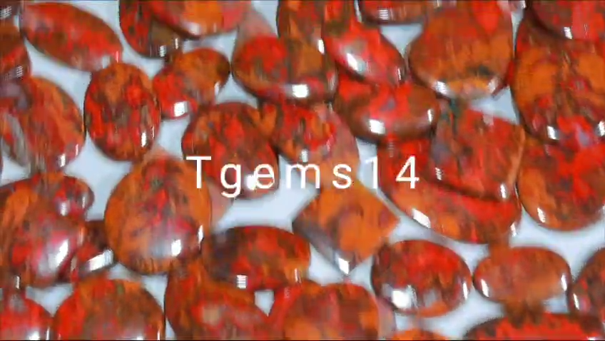 100% NATURAL RED DOTS GREEN BLOODSTONE JASPER OVAL CABOCHON