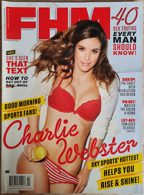 FHM April 2013 Charlie Webster Anna Lee Rosie Jones Lois Neuwertig Like New
