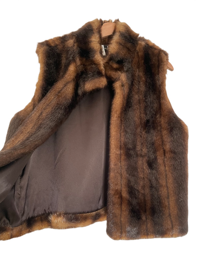 Faux Fur Valerie Stevens Vest Jacket | eBay