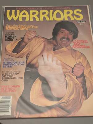 Warriors magazine March 1981 Fighting Arts KENPO Daito Ryu Aiki Ju Jutsu