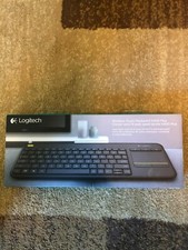 Brand New Logitech Wireless Touch Keyboard K400 Plus