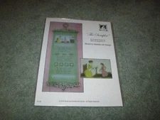 RARE NEW MEDEIROS NEEDLECRAFT "THE SAMPLER"  Cross Stitch CHART PACK 2008