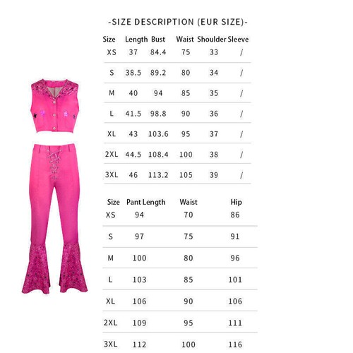 2024 Karneval Party Outfit Geschenk Film Barbie Ken Anzug Cosplay Uniform - Bild 2 von 19