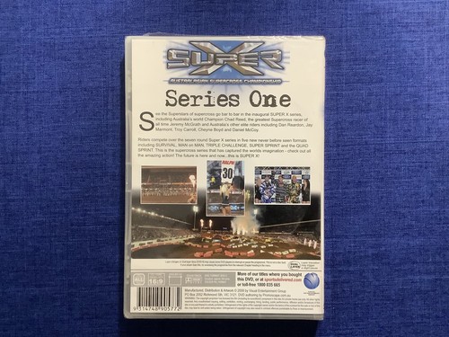 SuperX Motorcross (DVD, 2008) Series One - Brand New Sealed Region Free - Picture 2 of 2