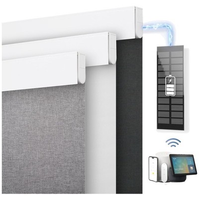 Motorized Blackout Blinds, Voice Control Compatible