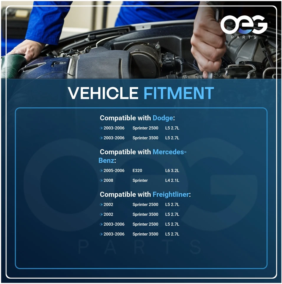 Motor De Arranque Nuevo Para Dodge Sprinter 2500 3500 Van 2.7L Diesel 03 04 05 06 5073919AA Foto 4 de 4