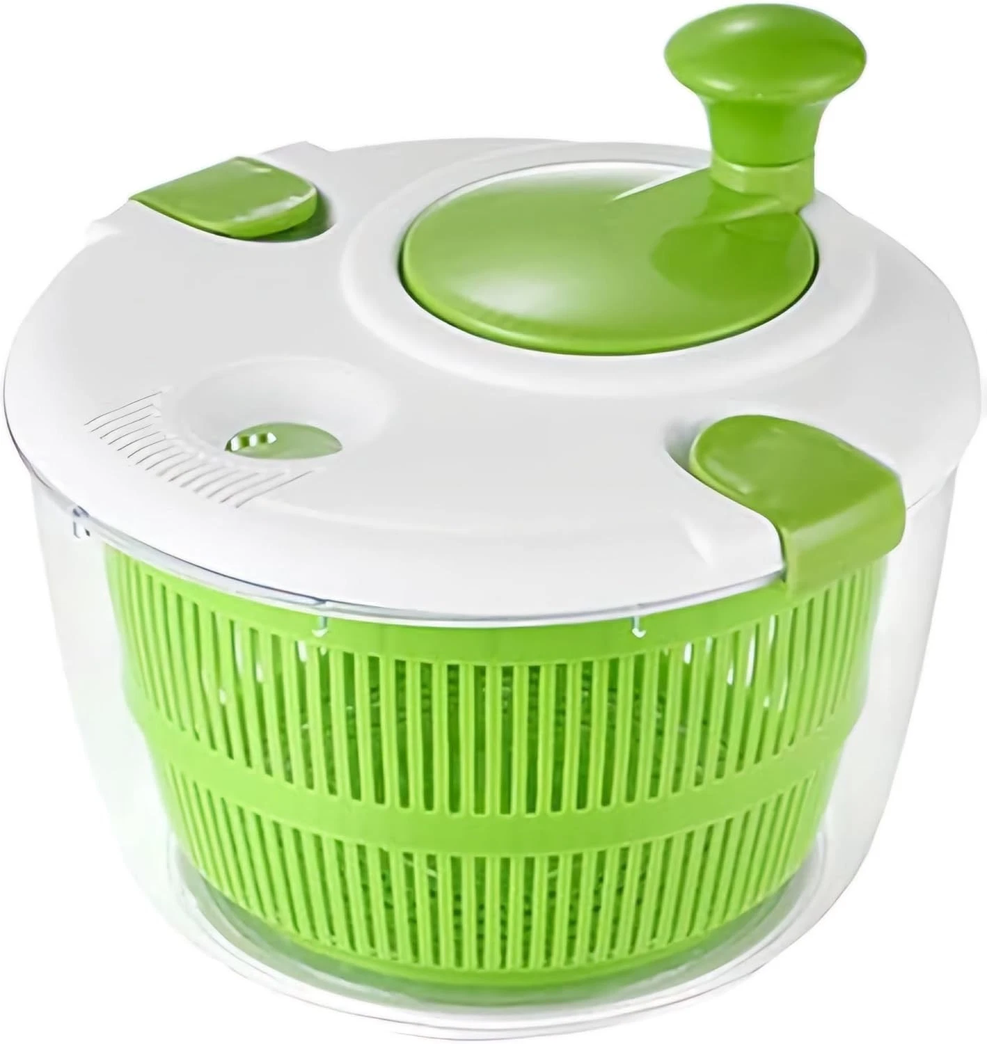 Large 5 Qt Salad Spinner Lettuce Spinner Fruit Washer & Vegetable Dryer W/
Opens in a new window or 