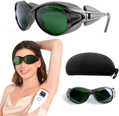 ULTREMA Laser Safety Glasses IPL 200-2000Nm, IPL Laser Hair Removal Glasse, Red