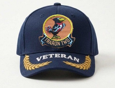 Customized Embroidered Hat Us Naval Training Squadron Two Vt-2, Veteran Cap