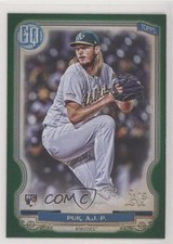 2020 Topps Gypsy Queen Green AJ Puk #113 Rookie RC 3v8