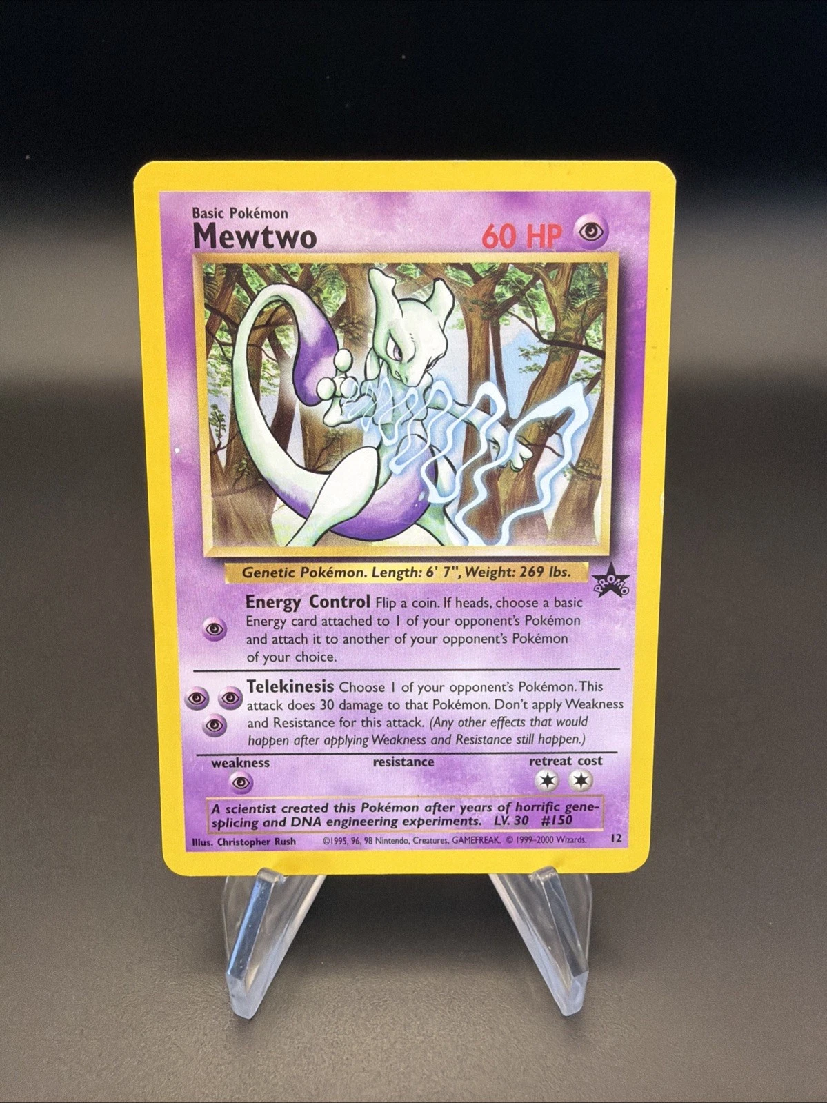 Mewtwo - Wizards Black Star Promos #12 Price & Value ($134.20
