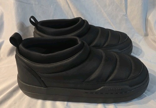 Moon Boot Park Soft Nylon Slip-On Shoes Black Men SZ 8.5 Women 9.5 NWOB