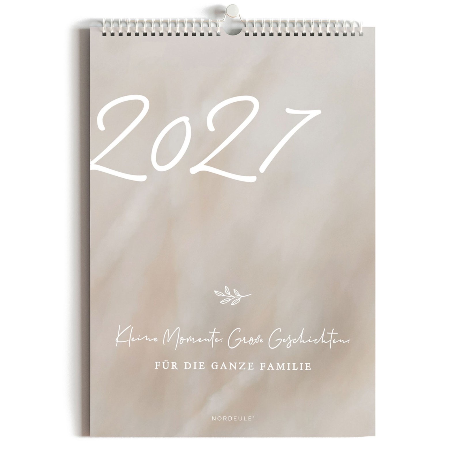 Familienkalender 2027 DIN A3 | Wandkalender mit 5 Spalten NORDEULE®