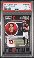 2021 Panini Playbook - Next Up Ja'Marr Chase #NXT-JMC (Rookie Card) PSA 