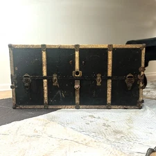 Vintage Mendel Wardrobe Steamer Trunk