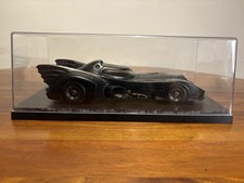 Hot Wheels 1989 Movie Batmobile 1/18 Toy Car - Matt Black (B6046)