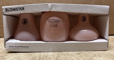 IKEA Bud Vases Set of 3 Blomster 2007 P Amsell B Wesslander NEW Excellent