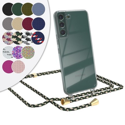 EAZY CASE für Samsung Galaxy S22 Plus 5G Hülle Handykette Silikon transparent