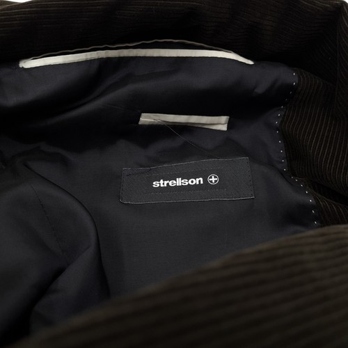 Vintage Strellson Chaqueta Americana Hombre Pana Marrón Eu3 Talla 50GB / US 40 - Imagen 4 de 9
