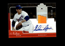 Nolan Ryan 2005 Ultimate Collection Materials Signature #UG-NR #2/25 NM