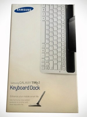 Samsung Galaxy Tab 2 7.0 Keyboard Dock (EKD-K11AWEGXAR) White