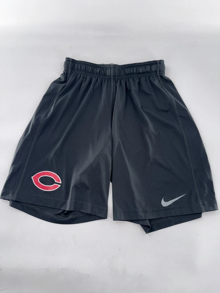 Nike Dri-Fit Cincinnati Reds Training Shorts Youth L Gray 100% Poly YGI J5-32 - Image 2 of 4