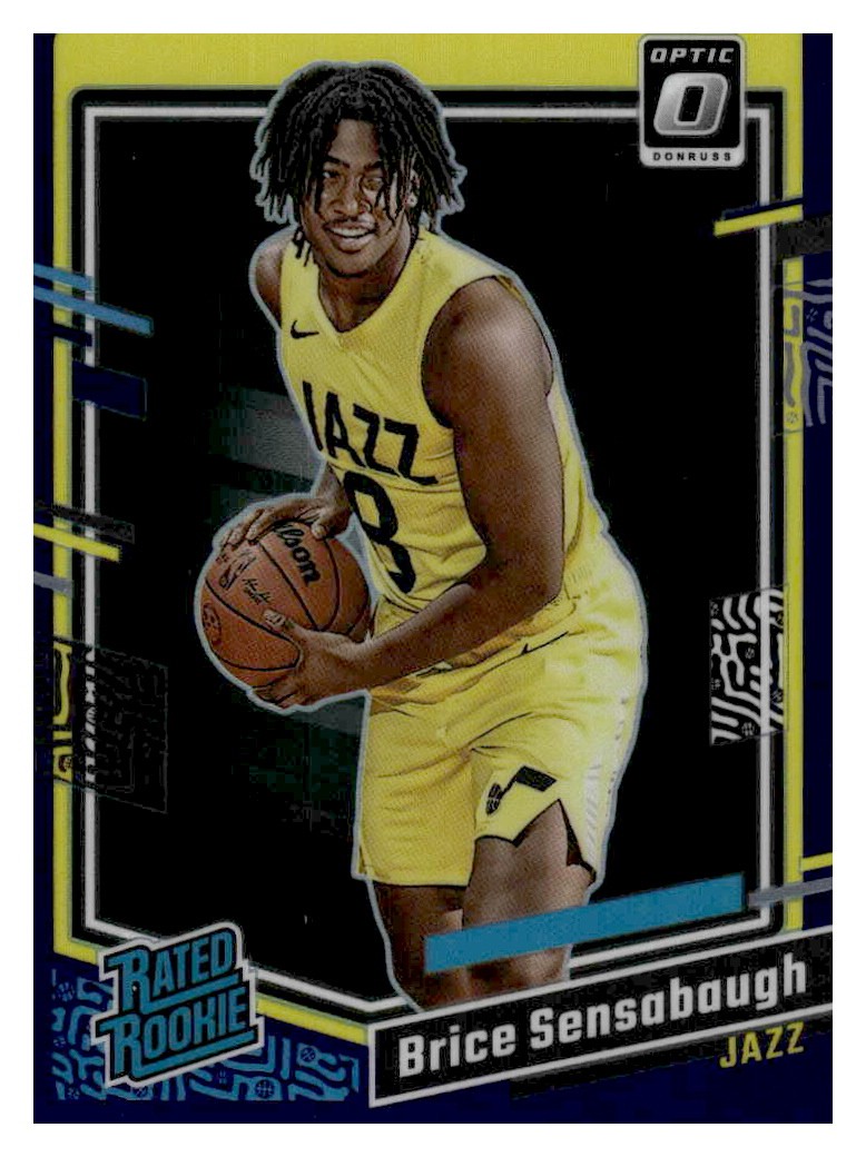 2023-24 Donruss Optic #209 Brice Sensabaugh Purple