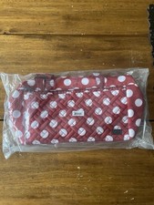 New NWT Lug Caboose Travel Carry-On Bag Insulated Diaper Tote Red Polka Dot