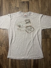 Harley-Davidson Motor Head Taz Looney Tunes Gray T-Shirt Size M