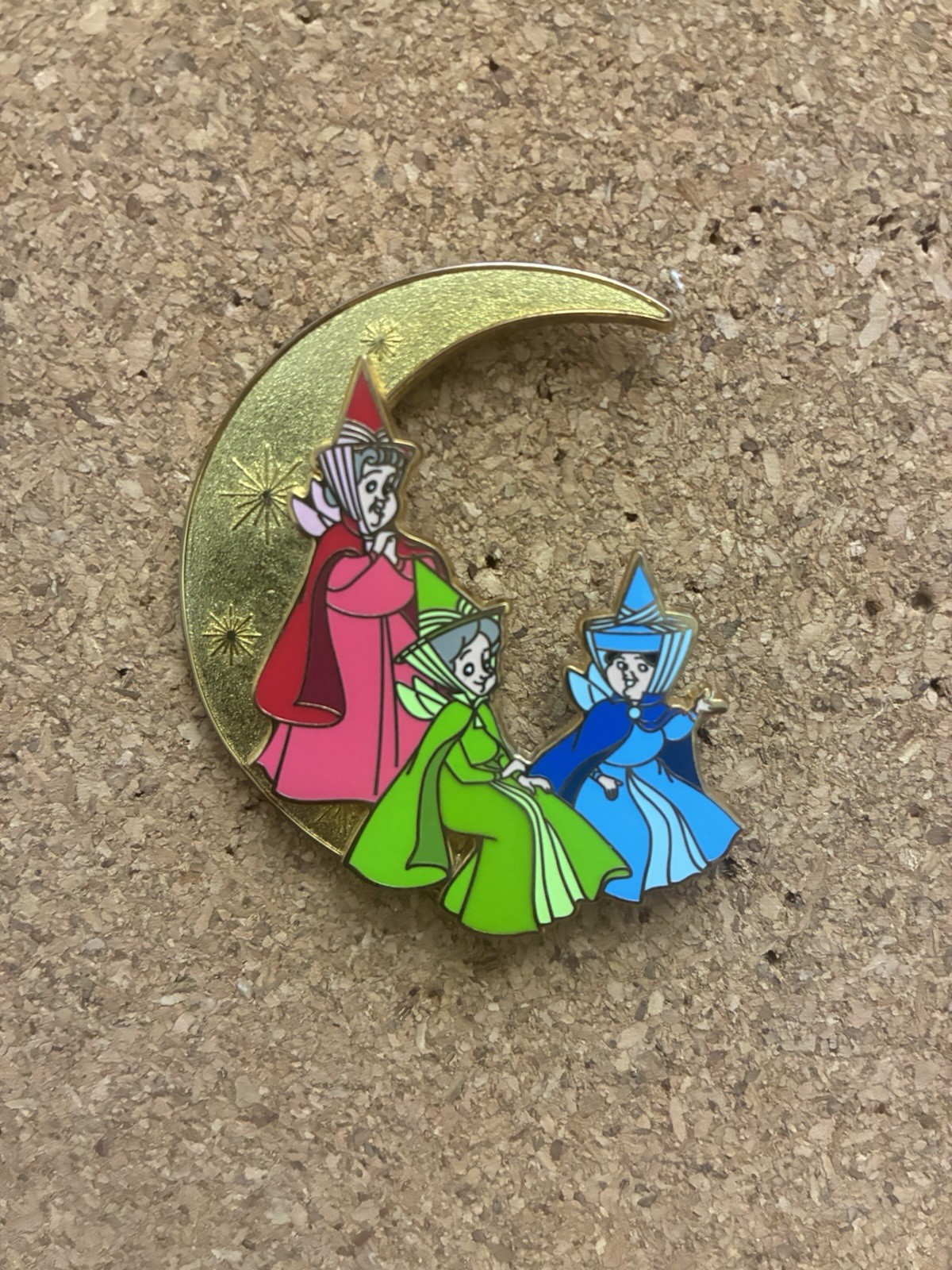 DSSH MOON FLORA FAUNA MERRYWEATHER SLEEPING BEAUTY LE 300 PIN