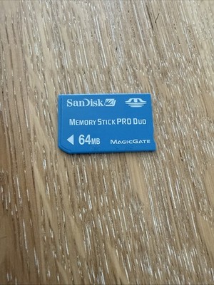 SanDisk Memory Stick Pro Duo 64 MB